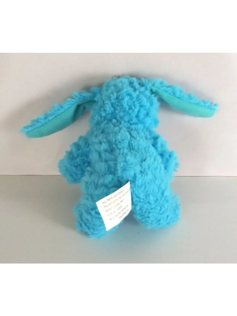 Greenbriar Easter Blue Bunny Wearing Pink Bow Soft 7